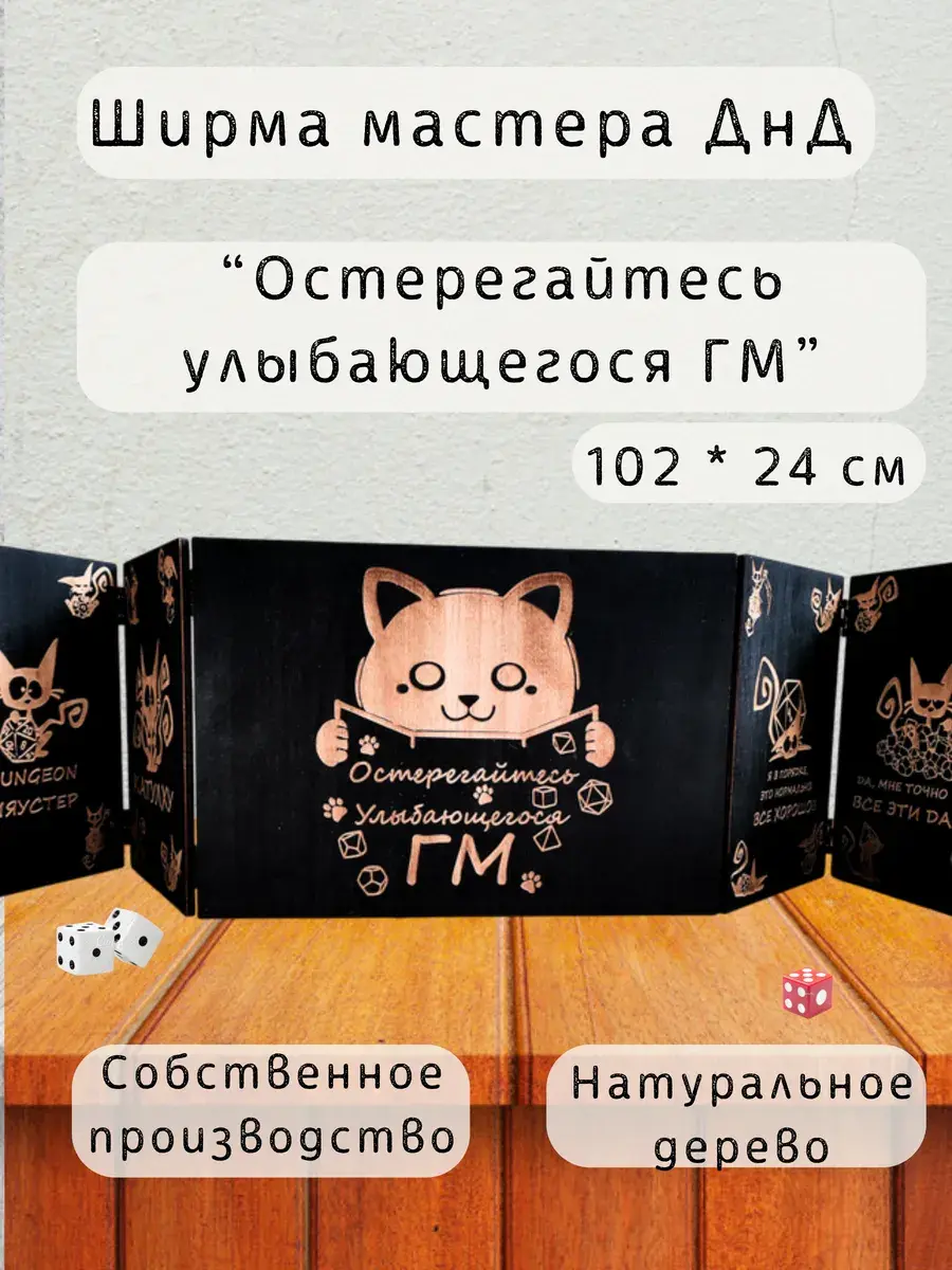 Ширма мастера DnD