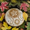 Алтарь для гадания и ритуалов с пентаграмой Алтарь для гадания и ритуалов с пентаграмой