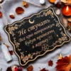 Табличка «Не стучать» — дерево Табличка «Не стучать» — дерево