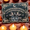 Спиритическая доска «Лилит» русская — дерево
