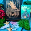 Подставка «Волк» — дерево Подставка «Волк» — дерево