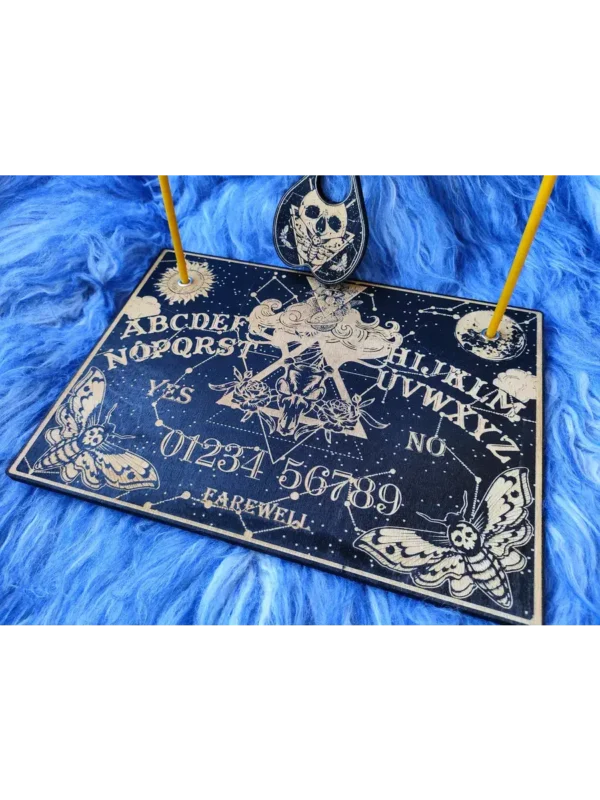 Доска уиджи «Череп Со свечами» — дерево