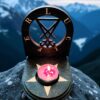 Мини алтарь для ритуалов "Люц" с местом для свечи и благовоний, разборный Мини алтарь для ритуалов "Люц" с местом для свечи и благовоний, разборный