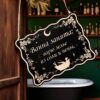 Табличка «Зелье из соли и пены» — Деревянный ведьмин декор