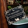 Табличка «Утенок оракул» — Деревянный ведьмин декор Табличка «Утенок оракул» — Деревянный ведьмин декор