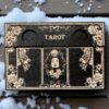 Доска для расклада Таро "Дева и Луна", украшение алтаря, подставка для ведьмы, с держателем для чайных свечей Доска для расклада Таро "Дева и Луна", украшение алтаря, подставка для ведьмы, с держателем для чайных свечей