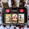 Доска для расклада Таро "Мотылек", украшение алтаря, подставка для ведьмы, с держателем для чайных свечей Доска для расклада Таро "Мотылек", украшение алтаря, подставка для ведьмы, с держателем для чайных свечей