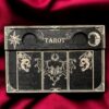 Доска для расклада Таро "Летучая мышь", украшение алтаря, подставка для ведьмы, с держателем для чайных свечей Доска для расклада Таро "Летучая мышь", украшение алтаря, подставка для ведьмы, с держателем для чайных свечей