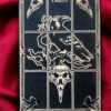 Доска для расклада Таро "Ворон" под 9 карт, украшение алтаря, подставка для ведьмы, с держателем для чайных свечей Доска для расклада Таро "Ворон" под 9 карт, украшение алтаря, подставка для ведьмы, с держателем для чайных свечей