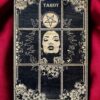 Доска для расклада Таро "Дева и пентаграмма" под 9 карт, украшение алтаря, подставка для ведьмы, с держателем для чайных свечей Доска для расклада Таро "Дева и пентаграмма" под 9 карт, украшение алтаря, подставка для ведьмы, с держателем для чайных свечей
