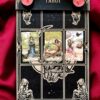 Доска для расклада Таро "Дева на луне" под 9 карт, украшение алтаря, подставка для ведьмы, с держателем для чайных свечей Доска для расклада Таро "Дева на луне" под 9 карт, украшение алтаря, подставка для ведьмы, с держателем для чайных свечей