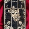 Доска для расклада Таро "Кошка" под 9 карт, украшение алтаря, подставка для ведьмы, с держателем для чайных свечей Доска для расклада Таро "Кошка" под 9 карт, украшение алтаря, подставка для ведьмы, с держателем для чайных свечей