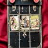 Доска для расклада Таро "Мотылек" под 9 карт, украшение алтаря, подставка для ведьмы, с держателем для чайных свечей Доска для расклада Таро "Мотылек" под 9 карт, украшение алтаря, подставка для ведьмы, с держателем для чайных свечей