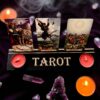 Доска для расклада Таро "Ворон" под 17 карт, украшение алтаря, подставка для ведьмы, с держателем для чайных свечей Доска для расклада Таро "Ворон" под 17 карт, украшение алтаря, подставка для ведьмы, с держателем для чайных свечей