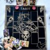 Доска для расклада Таро "Ворон" под 17 карт, украшение алтаря, подставка для ведьмы, с держателем для чайных свечей Доска для расклада Таро "Ворон" под 17 карт, украшение алтаря, подставка для ведьмы, с держателем для чайных свечей