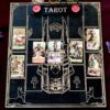 Доска для расклада Таро "Египет" под 17 карт, украшение алтаря, подставка для ведьмы, с держателем для чайных свечей Доска для расклада Таро "Египет" под 17 карт, украшение алтаря, подставка для ведьмы, с держателем для чайных свечей
