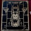 Доска для расклада Таро "Египет" под 17 карт, украшение алтаря, подставка для ведьмы, с держателем для чайных свечей Доска для расклада Таро "Египет" под 17 карт, украшение алтаря, подставка для ведьмы, с держателем для чайных свечей