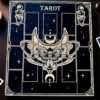 Доска для расклада Таро "Мотылек" под 17 карт, украшение алтаря, подставка для ведьмы, с держателем для чайных свечей Доска для расклада Таро "Мотылек" под 17 карт, украшение алтаря, подставка для ведьмы, с держателем для чайных свечей