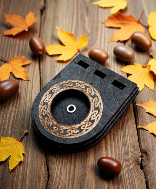 Оберег алтарь со ставом "Женское здоровье", набор рун для ритуалов с местом для свечи и благовоний, разборный Оберег алтарь со ставом "Женское здоровье", набор рун для ритуалов с местом для свечи и благовоний, разборный