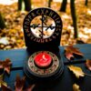 Оберег алтарь со ставом "Изгоняющий крест", набор рун для ритуалов с местом для свечи и благовоний, разборный Оберег алтарь со ставом "Изгоняющий крест", набор рун для ритуалов с местом для свечи и благовоний, разборный