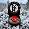 Оберег алтарь со ставом "Встать на ноги", набор рун для ритуалов с местом для свечи и благовоний, разборный Оберег алтарь со ставом "Встать на ноги", набор рун для ритуалов с местом для свечи и благовоний, разборный