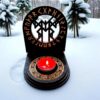 Оберег алтарь со ставом "Быстрое изменение", набор рун для ритуалов с местом для свечи и благовоний, разборный Оберег алтарь со ставом "Быстрое изменение", набор рун для ритуалов с местом для свечи и благовоний, разборный
