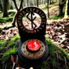 Оберег алтарь со ставом "Улучшить зрение", набор рун для ритуалов с местом для свечи и благовоний, разборный Оберег алтарь со ставом "Улучшить зрение", набор рун для ритуалов с местом для свечи и благовоний, разборный