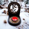 Амулет алтарь со ставом "Вернуть партнера", набор рун для ритуалов с местом для свечи и благовоний, разборный Амулет алтарь со ставом "Вернуть партнера", набор рун для ритуалов с местом для свечи и благовоний, разборный
