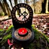 Амулет алтарь со ставом "хочу замуж", набор рун для ритуалов с местом для свечи и благовоний, разборный Амулет алтарь со ставом "хочу замуж", набор рун для ритуалов с местом для свечи и благовоний, разборный