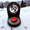 Амулет алтарь со ставом "хочу замуж", набор рун для ритуалов с местом для свечи и благовоний, разборный Амулет алтарь со ставом "хочу замуж", набор рун для ритуалов с местом для свечи и благовоний, разборный