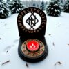 Амулет алтарь со ставом "Похудение", набор рун для ритуалов с местом для свечи и благовоний, разборный Амулет алтарь со ставом "Похудение", набор рун для ритуалов с местом для свечи и благовоний, разборный