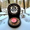 Амулет алтарь со ставом "Сброс веса", набор рун для ритуалов с местом для свечи и благовоний, разборный Амулет алтарь со ставом "Сброс веса", набор рун для ритуалов с местом для свечи и благовоний, разборный