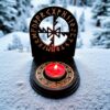 Амулет алтарь со ставом "Мельница", набор рун для ритуалов с местом для свечи и благовоний, разборный Амулет алтарь со ставом "Мельница", набор рун для ритуалов с местом для свечи и благовоний, разборный