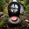 Амулет алтарь со ставом "Мельница", набор рун для ритуалов с местом для свечи и благовоний, разборный Амулет алтарь со ставом "Мельница", набор рун для ритуалов с местом для свечи и благовоний, разборный