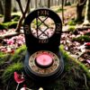 Амулет алтарь со ставом "Печать Фрейи на любовь", набор рун для ритуалов с местом для свечи и благовоний, разборный Амулет алтарь со ставом "Печать Фрейи на любовь", набор рун для ритуалов с местом для свечи и благовоний, разборный