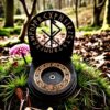 Амулет алтарь со ставом "Денежная тропа", набор рун для ритуалов с местом для свечи и благовоний, разборный Амулет алтарь со ставом "Денежная тропа", набор рун для ритуалов с местом для свечи и благовоний, разборный