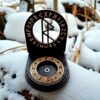 Амулет алтарь со ставом "Выход из тупика", набор рун для ритуалов с местом для свечи и благовоний, разборный Амулет алтарь со ставом "Выход из тупика", набор рун для ритуалов с местом для свечи и благовоний, разборный