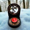 Амулет алтарь со ставом "Мощный вызов", набор рун для ритуалов с местом для свечи и благовоний, разборный Амулет алтарь со ставом "Мощный вызов", набор рун для ритуалов с местом для свечи и благовоний, разборный
