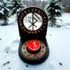 Амулет алтарь со ставом "Радость общения", набор рун для ритуалов с местом для свечи и благовоний, разборный Амулет алтарь со ставом "Радость общения", набор рун для ритуалов с местом для свечи и благовоний, разборный