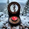 Оберег алтарь со ставом "Волевое решение", набор рун для ритуалов с местом для свечи и благовоний, разборный Оберег алтарь со ставом "Волевое решение", набор рун для ритуалов с местом для свечи и благовоний, разборный