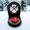 Оберег алтарь со ставом "Для второй половины", набор рун для ритуалов с местом для свечи и благовоний, разборный Оберег алтарь со ставом "Для второй половины", набор рун для ритуалов с местом для свечи и благовоний, разборный