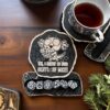 ДнД подставка «Аксолотль dice» — дерево