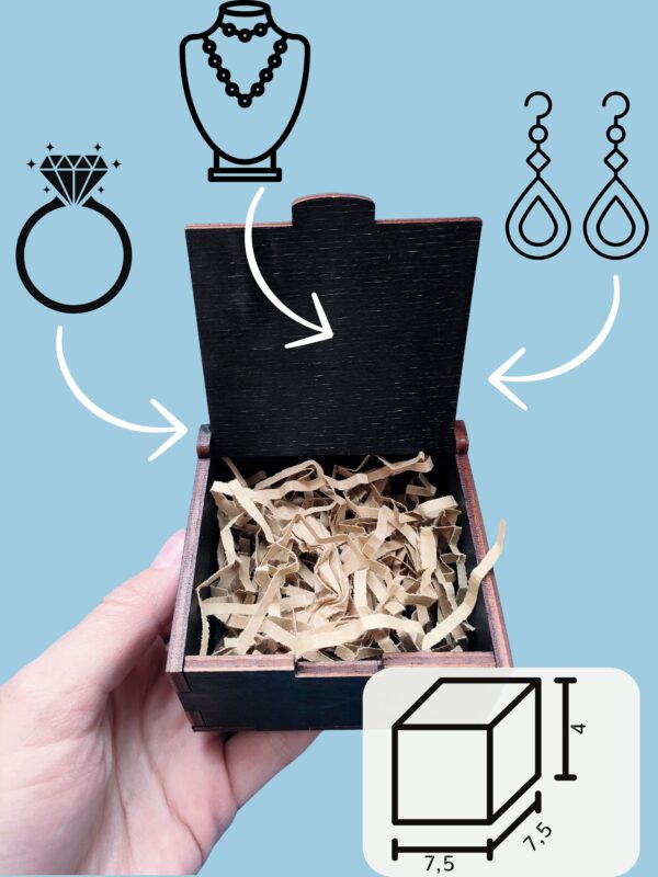 Подарочная коробка «Озаряет мою жизнь» — дерево Подарочная коробка «Озаряет мою жизнь» — дерево