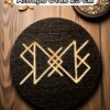 Алтарь для ритуалов со ставом "Капитал", доска для гадания