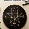 Алтарь для ритуалов с символом "Астарот", доска для гадания Алтарь для ритуалов с символом "Астарот", доска для гадания