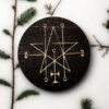 Алтарь для ритуалов с символом "Астарот", доска для гадания Алтарь для ритуалов с символом "Астарот", доска для гадания