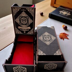 Dice Tower «ДнД мастер 2» — дерево