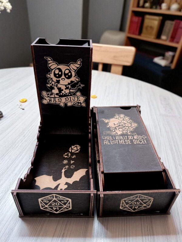 Dice Tower «Дракон Плохие дайсы» — дерево