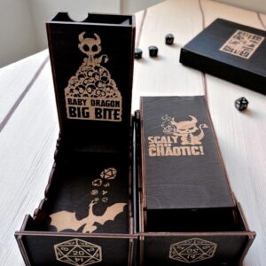 Dice Tower «Большой кусь» — дерево