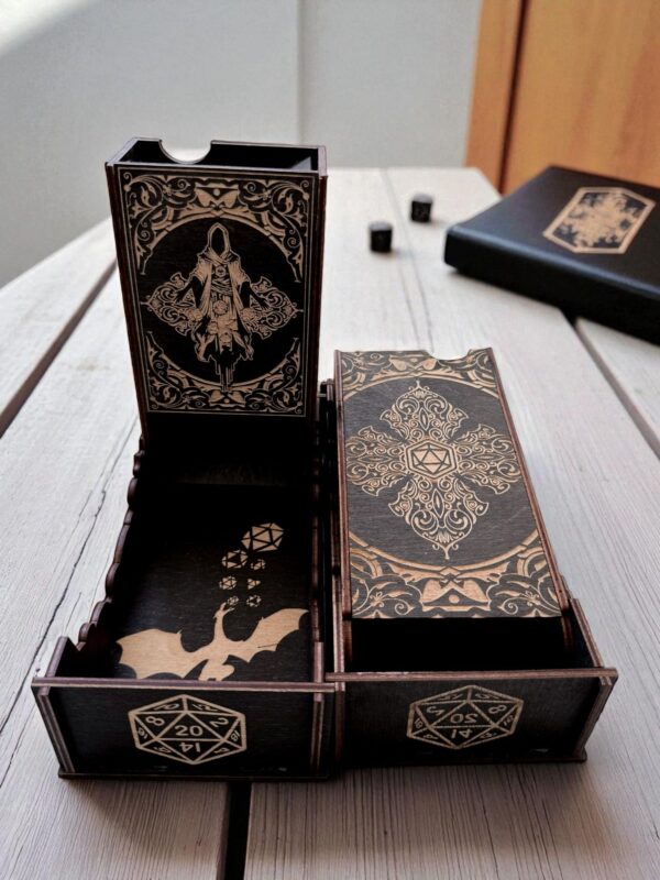 Dice Tower «Волшебник» — дерево